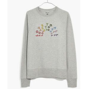 Madewell x Human Rights Collab Sweatshirt